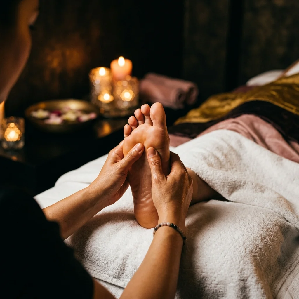 Foot Reflexology therapy