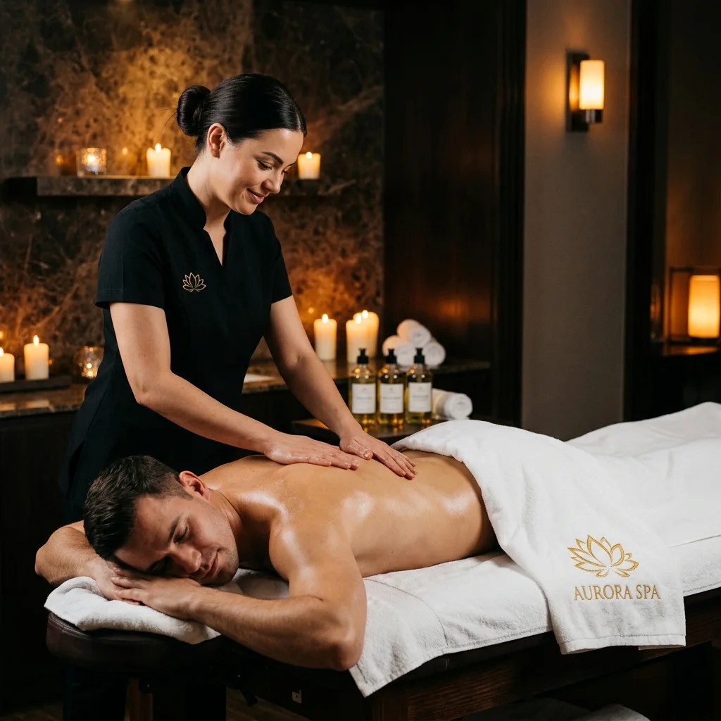 Swedish Massage therapy at A Luxury Spa